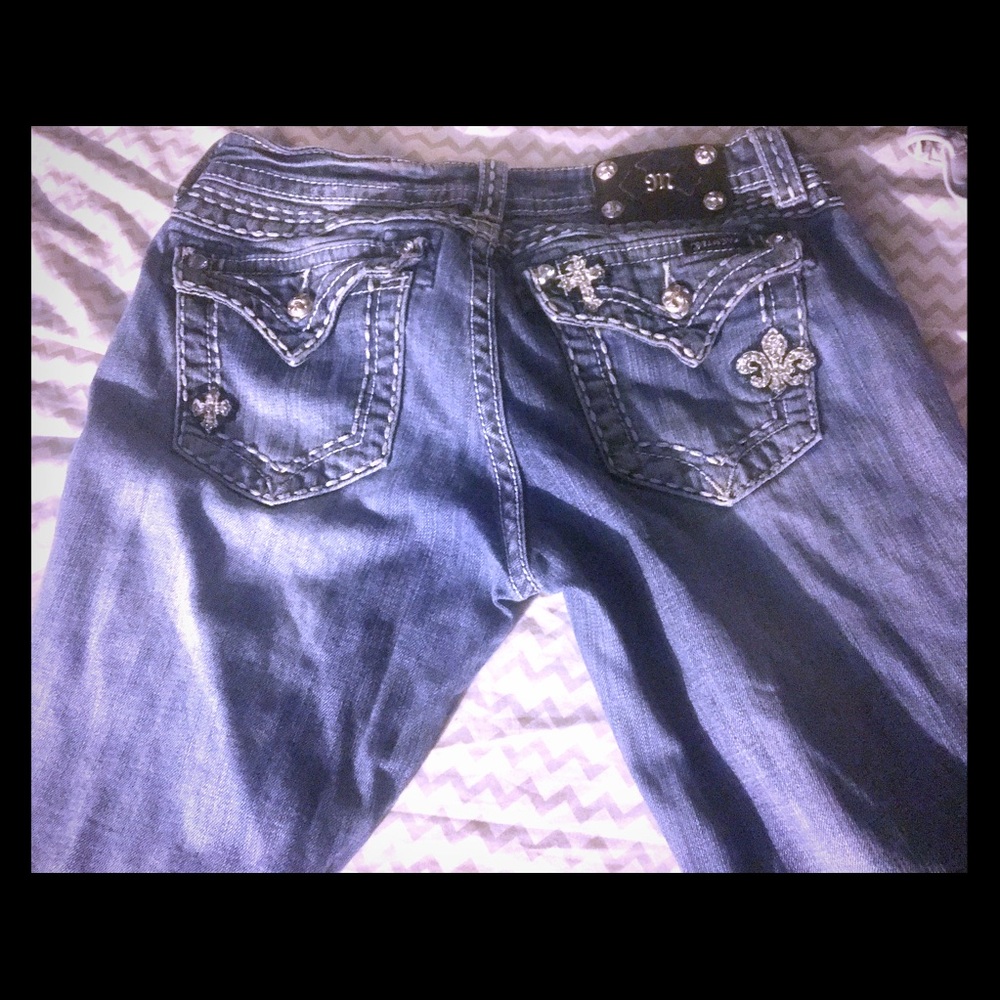 Miss Me sz 29 crop jeans